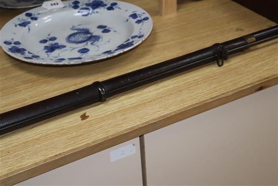 An 1864 Enfield percussion cap musket, length 138cm